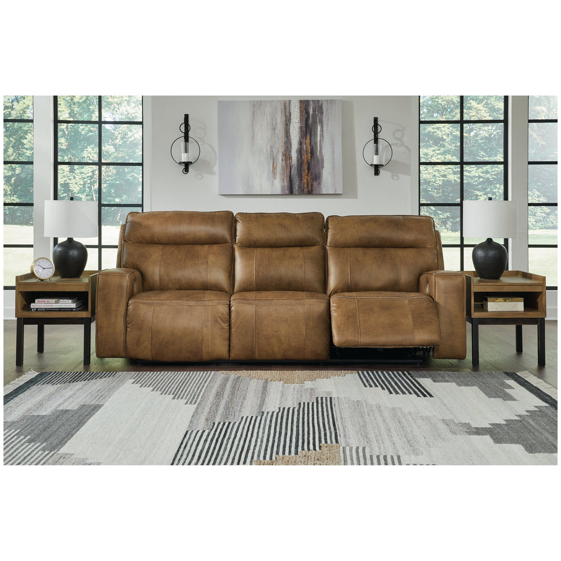 Game Plan Power Reclining Sofa Ash-U1520615