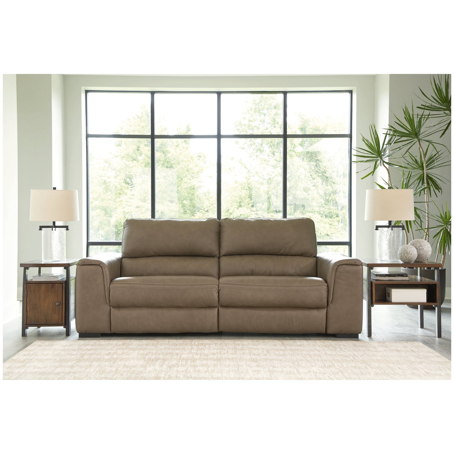 Luigi Power Reclining Sofa Ash-U2530347