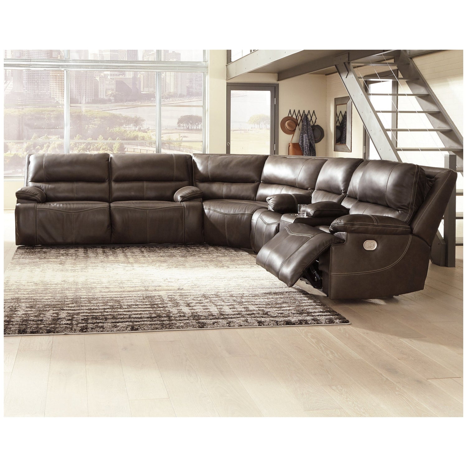 Ricmen 3-Piece Power Reclining Sectional