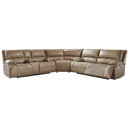 Ricmen 3-Piece Power Reclining Sectional Ash-U43702S1