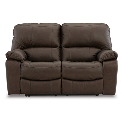 Leesworth Power Reclining Loveseat Ash-U4380874