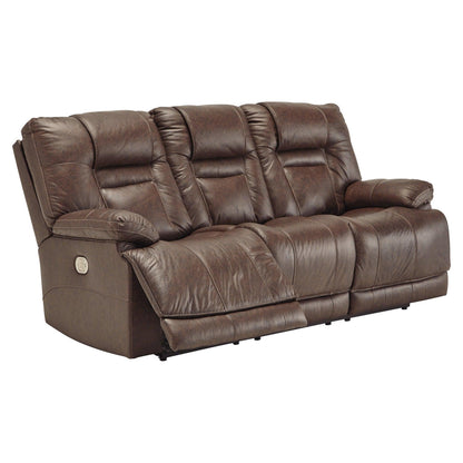 Wurstrow Power Reclining Sofa Ash-U5460315