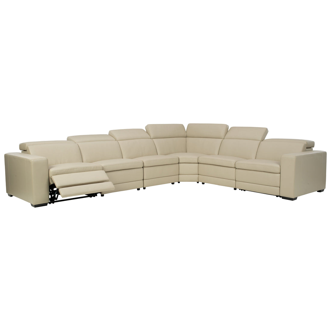 Texline 7-Piece Power Reclining Sectional Ash-U59604S5