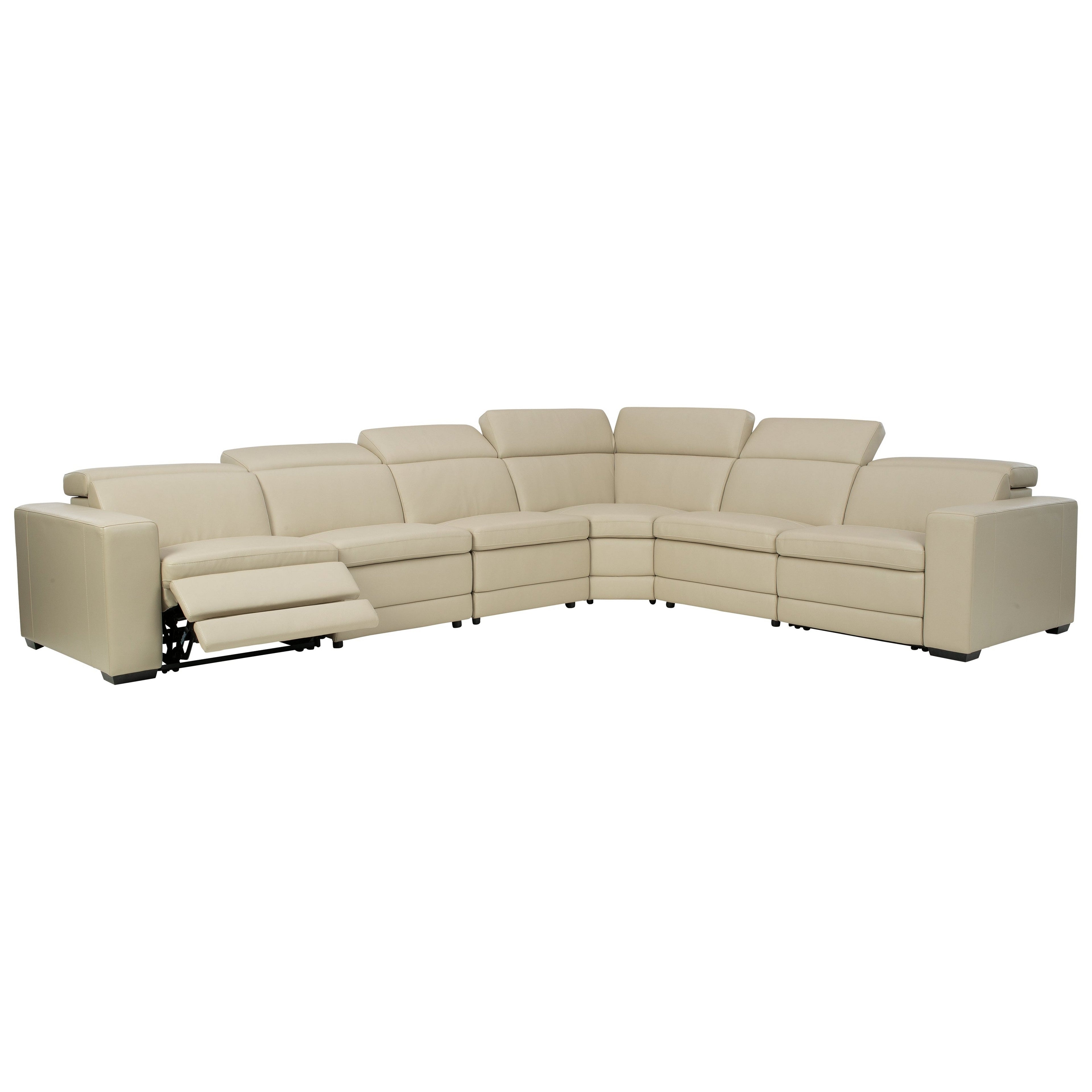 Texline 7-Piece Power Reclining Sectional Ash-U59604S5