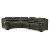 Center Line 4-Piece Power Reclining Sectional Ash-U63405S6