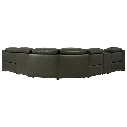 Center Line 6-Piece Power Reclining Sectional Ash-U63404S4