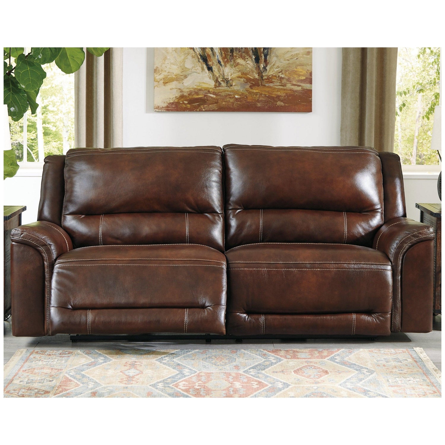 Catanzaro Power Reclining Sofa Ash-U8300447