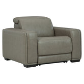 Correze Recliner with Power Ash-U94202S1