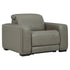 Correze Recliner with Power Ash-U94202S1
