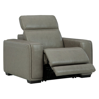 Correze Recliner with Power Ash-U94202S1