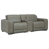 Correze 3-Piece Power Reclining Sectional Ash-U94202S3