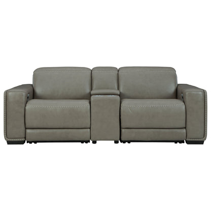 Correze 3-Piece Power Reclining Sectional Ash-U94202S3