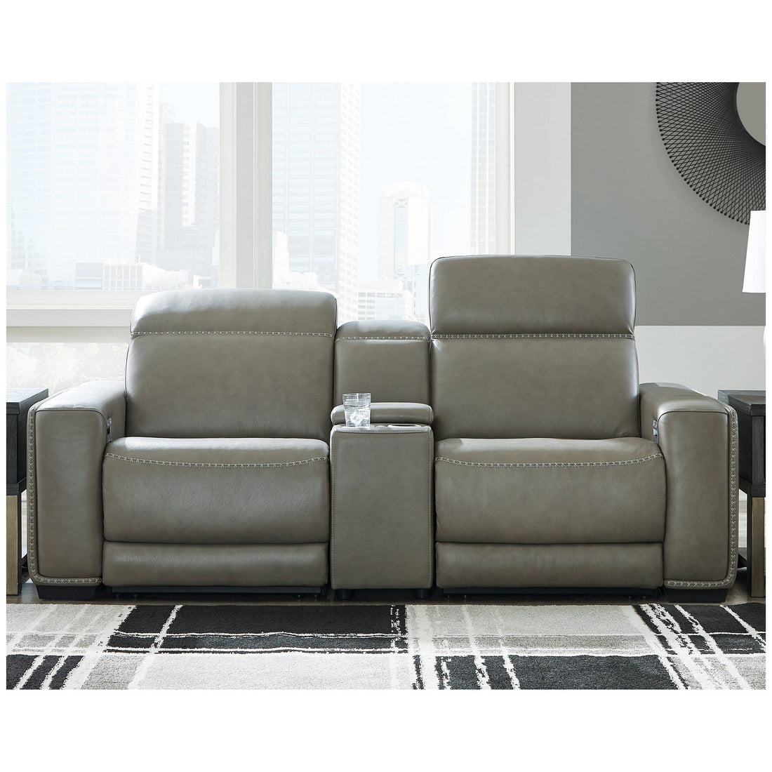 Correze 3-Piece Power Reclining Sectional Ash-U94202S3