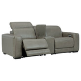 Correze 3-Piece Power Reclining Sectional Ash-U94202S3