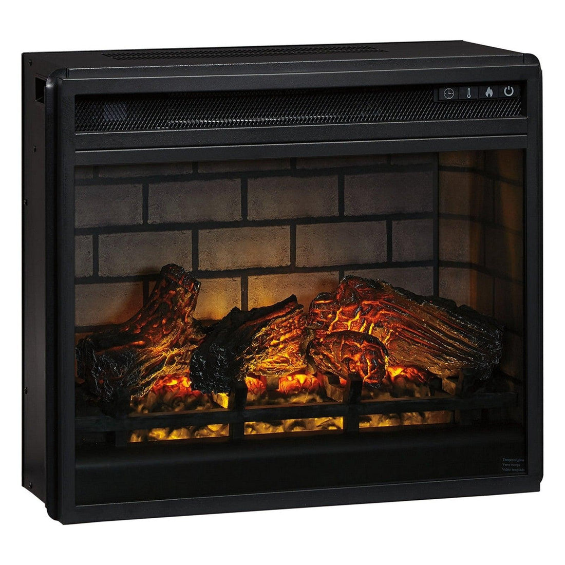 Entertainment Accessories Electric Infrared Fireplace Insert Ash-W100-101