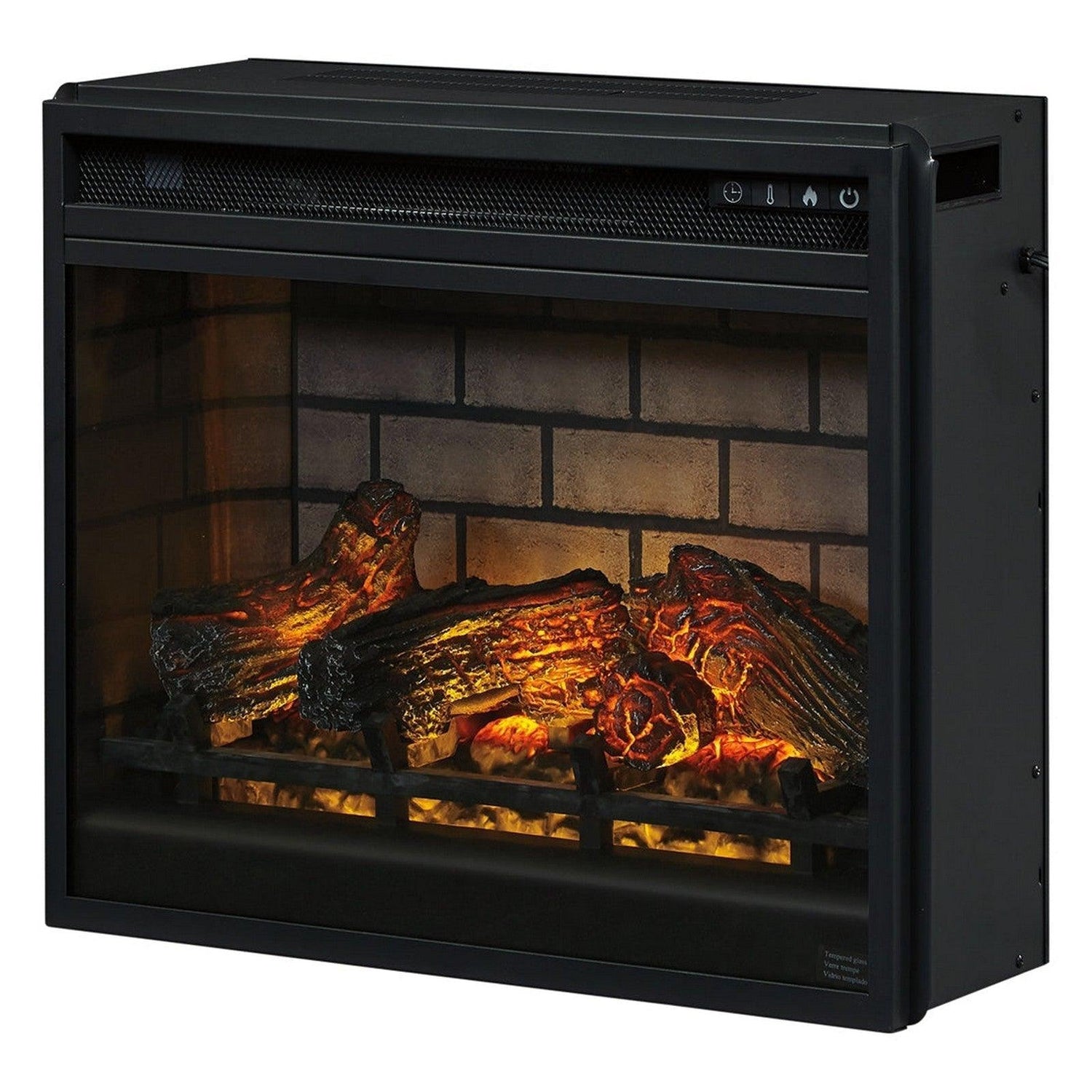 Entertainment Accessories Electric Infrared Fireplace Insert Ash-W100-101