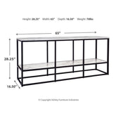 Donnesta 65" TV Stand Ash-W192-10