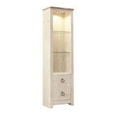 Willowton 4-Piece Entertainment Center Ash-W267W3