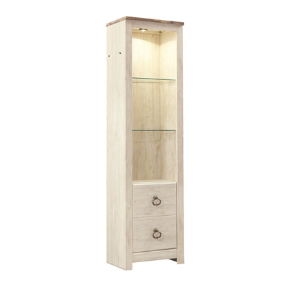 Willowton 4-Piece Entertainment Center Ash-W267W3