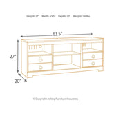 Willowton 64" TV Stand Ash-W267-68