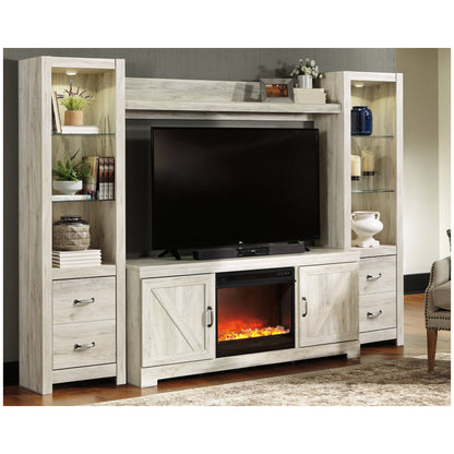 Bellaby 4-Piece Entertainment Center with Fireplace Ash-W331W5