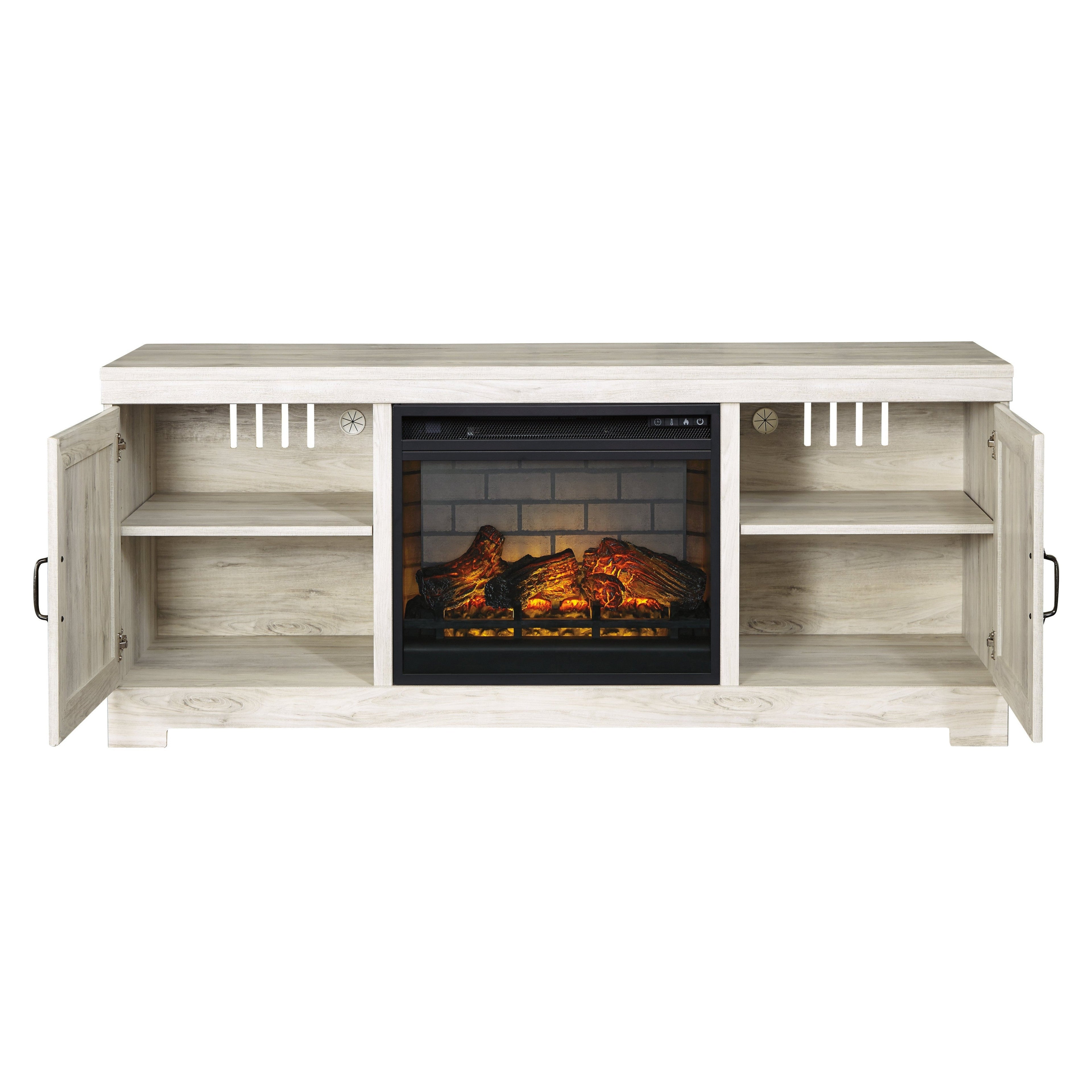 Bellaby 63&quot; TV Stand with Electric Fireplace Ash-W331W9