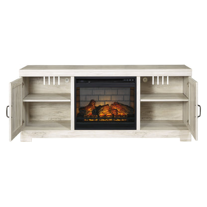 Bellaby 63&quot; TV Stand with Electric Fireplace Ash-W331W9