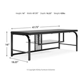 Lynxtyn 48" TV Stand Ash-W400-110