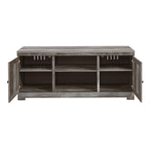 Wynnlow 63" TV Stand with Electric Fireplace Ash-W440W4