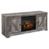 Wynnlow 63" TV Stand with Electric Fireplace Ash-W440W9