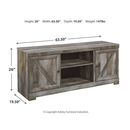 Wynnlow 63&quot; TV Stand Ash-W440-68