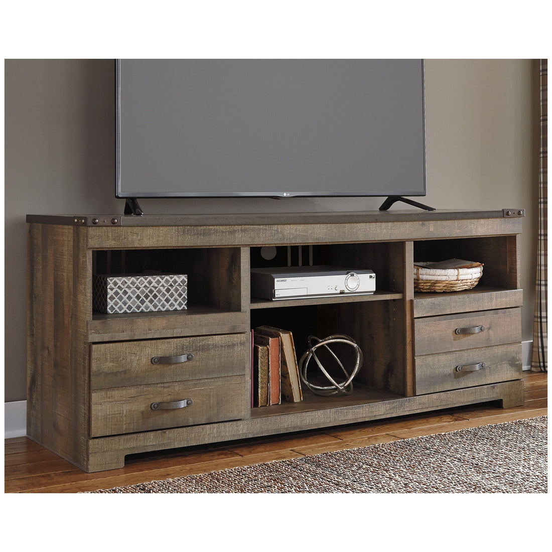 Trinell 63&quot; TV Stand Ash-W446-68