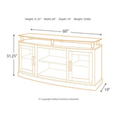 Chanceen 60" TV Stand Ash-W757-48