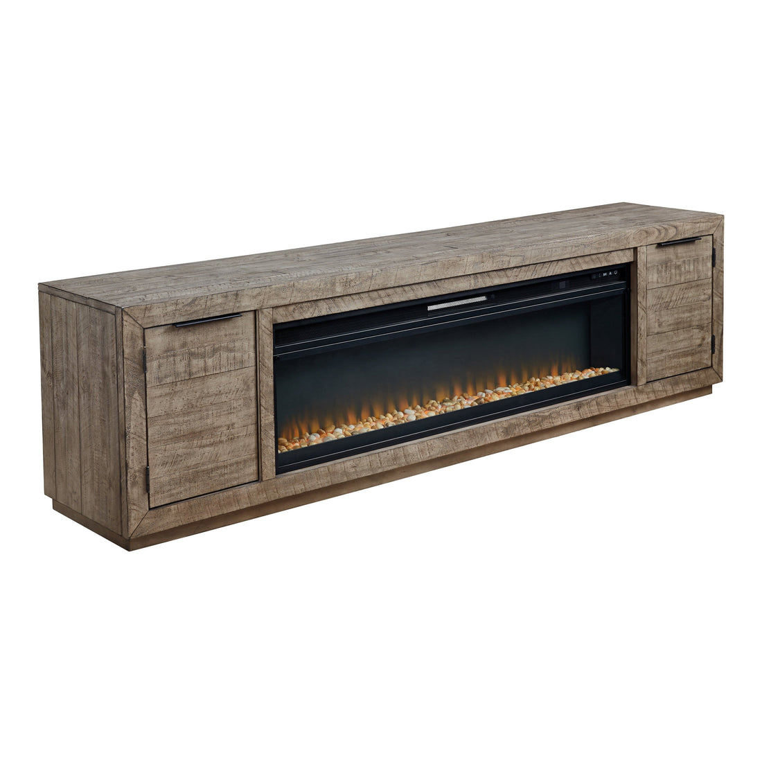 Krystanza TV Stand with Electric Fireplace Ash-W760W1