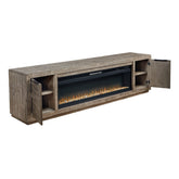 Krystanza TV Stand with Electric Fireplace Ash-W760W1