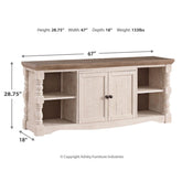 Havalance 67" TV Stand Ash-W814-30