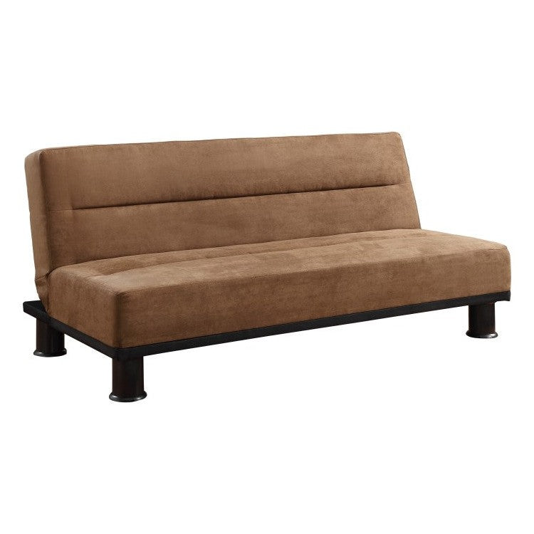 ELEGANT LOUNGER, BROWN MICROFIBER 4823BR