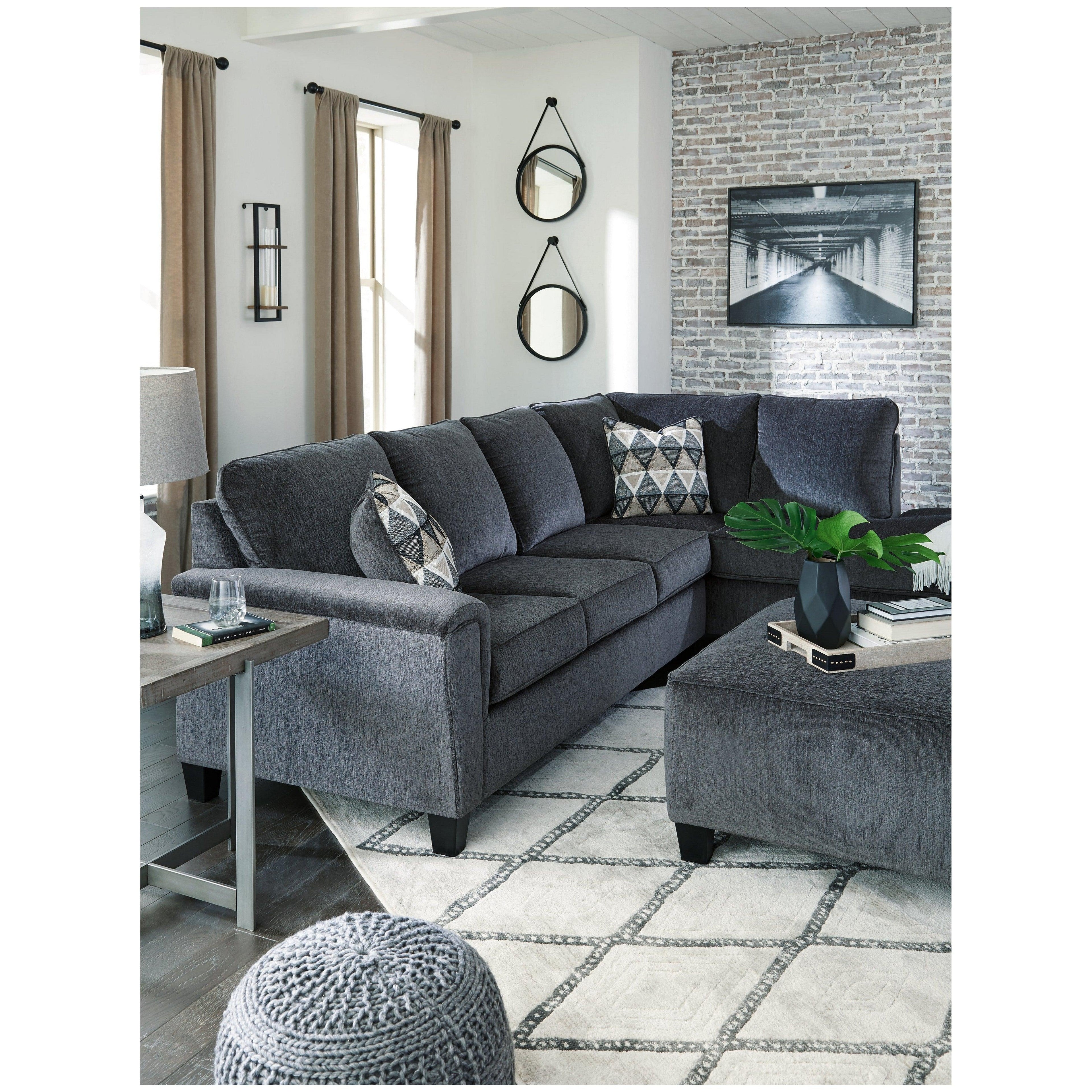 Abinger 2-Piece Sectional with Chaise - Ash-83905S2 - Underkut