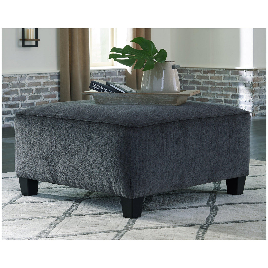 Abinger Oversized Accent Ottoman - Ash-8390508 - Underkut