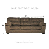 Accrington Sofa - Ash-7050838 - Underkut