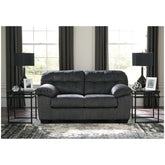 Accrington Sofa and Loveseat with Recliner - Ash-70509U4 - Underkut