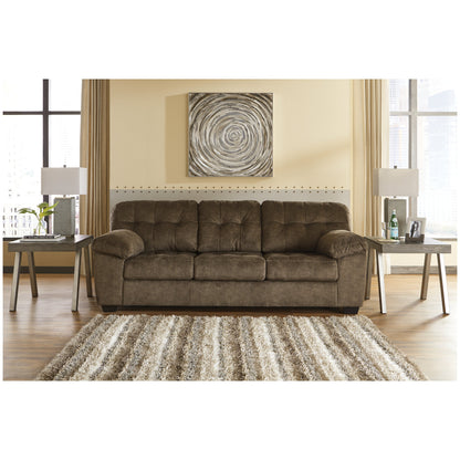 Accrington Sofa and Loveseat with Recliner - Ash-70508U5 - Underkut