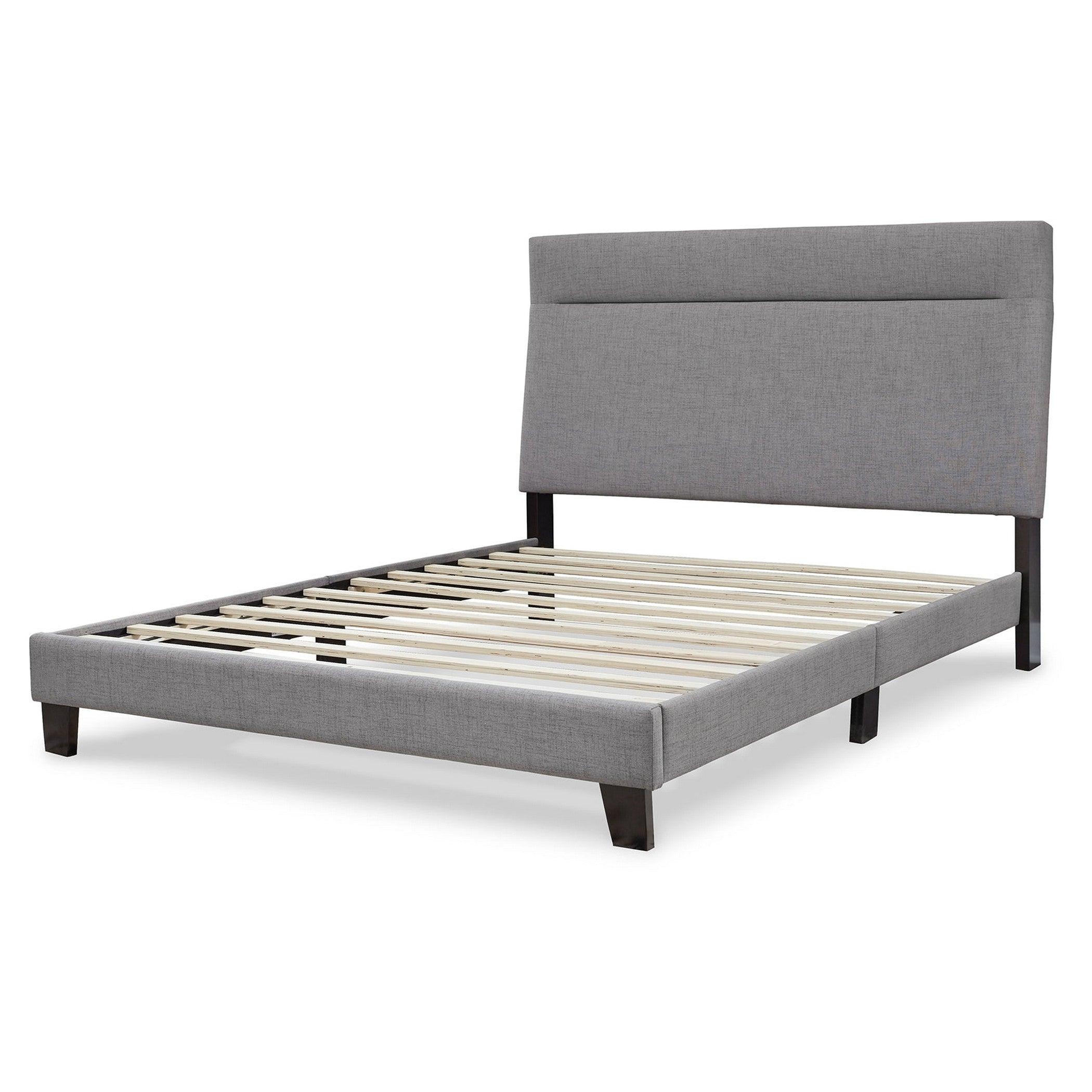 Adelloni Upholstered Bed Simplify your space - Ash-B080-382 - Underkut