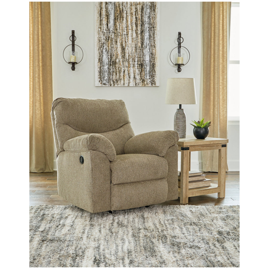 Alphons Recliner - Ash-2820225 - Underkut