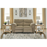 Alphons Reclining Loveseat - Ash-2820186 - Underkut