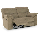 Alphons Reclining Loveseat - Ash-2820186 - Underkut