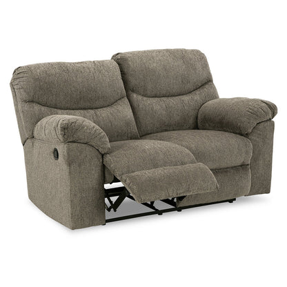 Alphons Reclining Loveseat - Ash-2820186 - Underkut