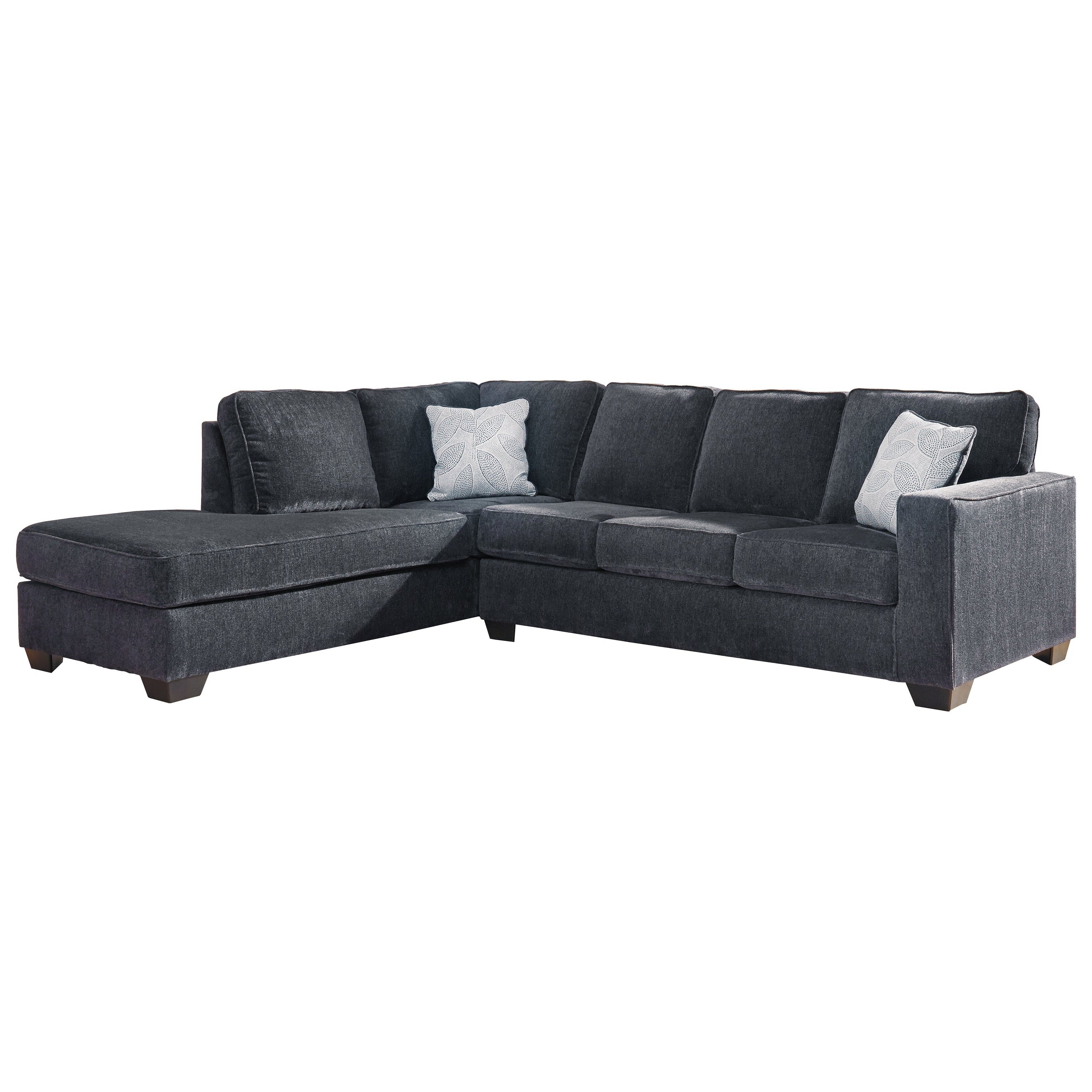 Altari 2-Piece Sectional with Chaise - Ash-87213S1 - Underkut