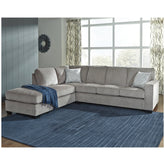 Altari 2-Piece Sectional with Chaise - Ash-87214S1 - Underkut