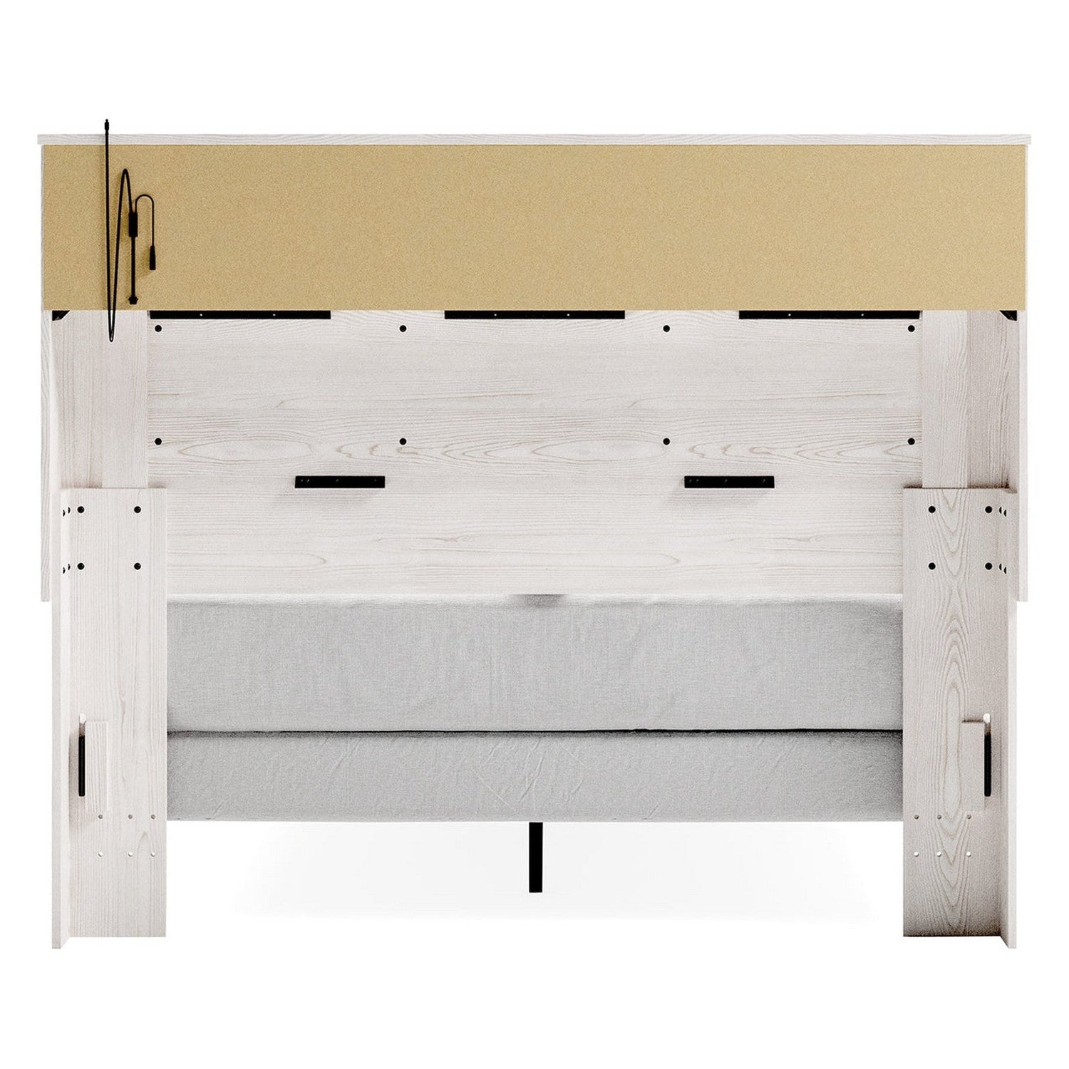 Altyra Panel Bookcase Bed - Ash-B2640B4 - Underkut